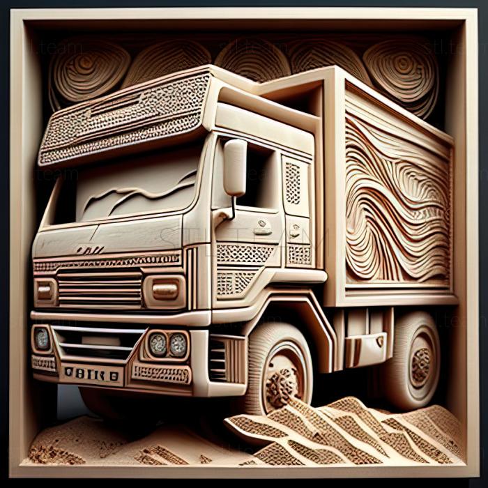 3D model SsangYong SY Truck (STL)